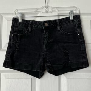 Pretty Perfect Distressed Cuffed Shorts - Size 5 / 27